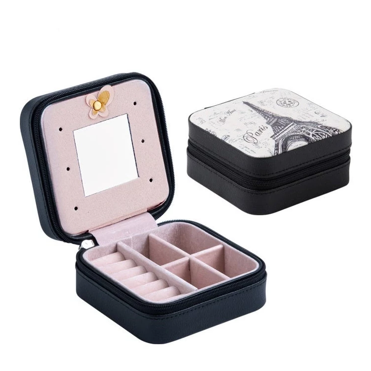 Jolie Boîte à Bijoux Ancienne – Coffret Scène Galante – Sans Clé – État D'Usage